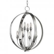 Hudson Valley 6722-PN - 8 LIGHT CHANDELIER