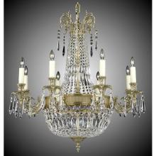 American Brass And Crystal CH2142-S-02G-ST - 8+ 8 Light Finisterra