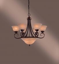 Minka-Lavery 446-91 - 6 Light Chandelier