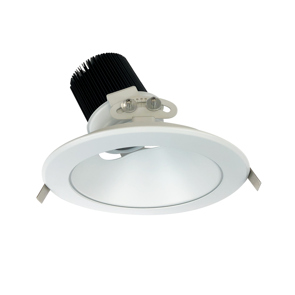 8" Sapphire II High Lumen Adjustable Downlight, Round 50-Degree Medium Reflector, 1500lm, 3500K,