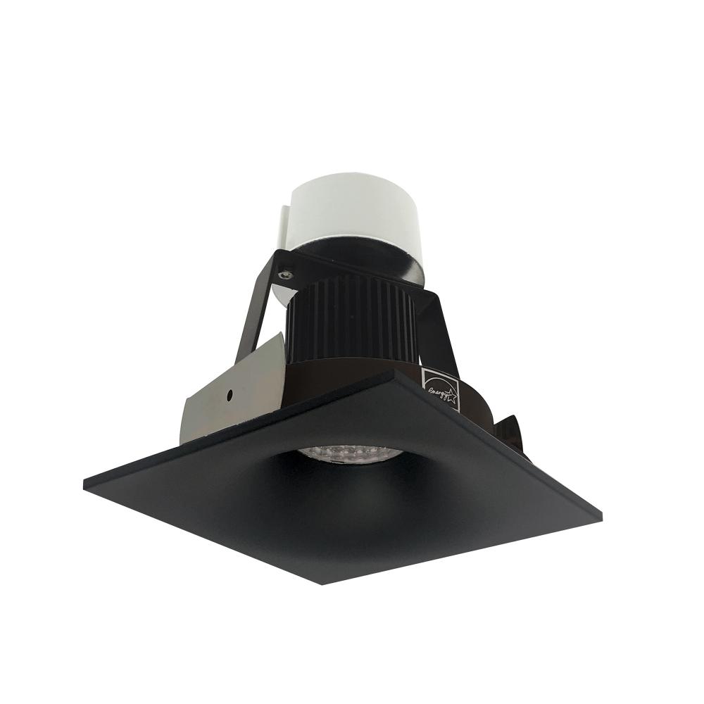 4" Iolite LED Square Bullnose Retrofit, 800lm / 14W, 5000K, Black Finish