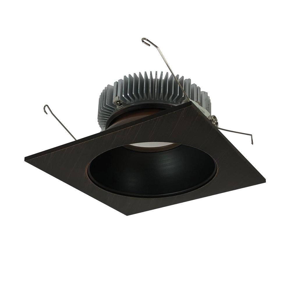 6" Cobalt Dedicated High Lumen Square/Round, 1500lm, 2700K, Bronze