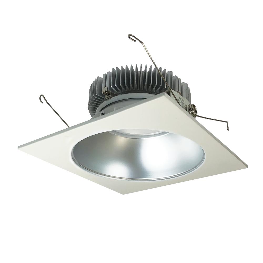 6" Cobalt Dedicated High Lumen Square/Round, 1500lm, 2700K, Clear Diffused/White