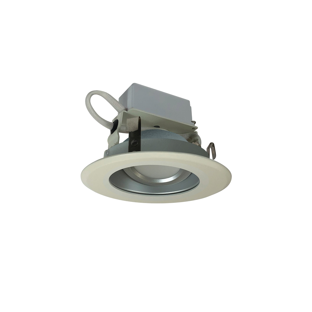 4" Cobalt Adjustable LED Retrofit, 1000lm / 12W, 2700K, Haze Reflector / White Flange, Pre-Wired