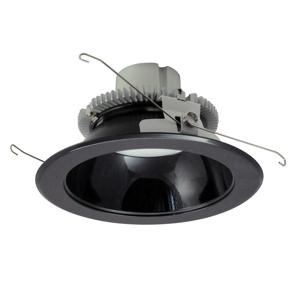 6" Cobalt Click LED Retrofit, Round Reflector, 750lm / 10W, 3000K, Black Reflector / Black