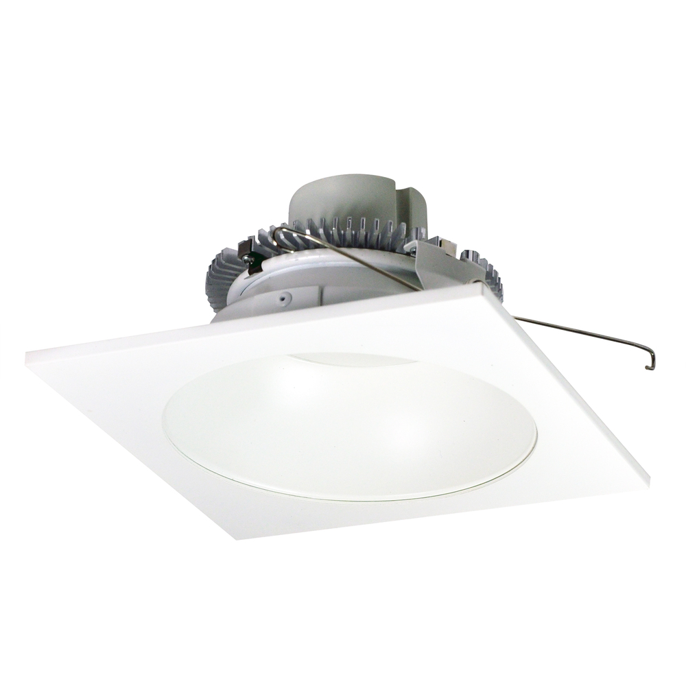 6" Cobalt Click LED Retrofit, Square Reflector with Round Aperture, 750lm / 10W, 3500K, Matte