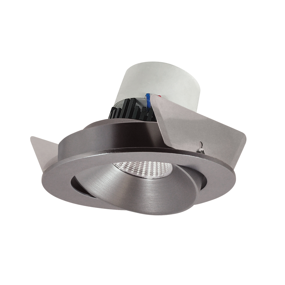 4" Pearl LED Round Adjustable Cone Retrofit, 1000lm / 12W, 2700K, Natural Metal Reflector /