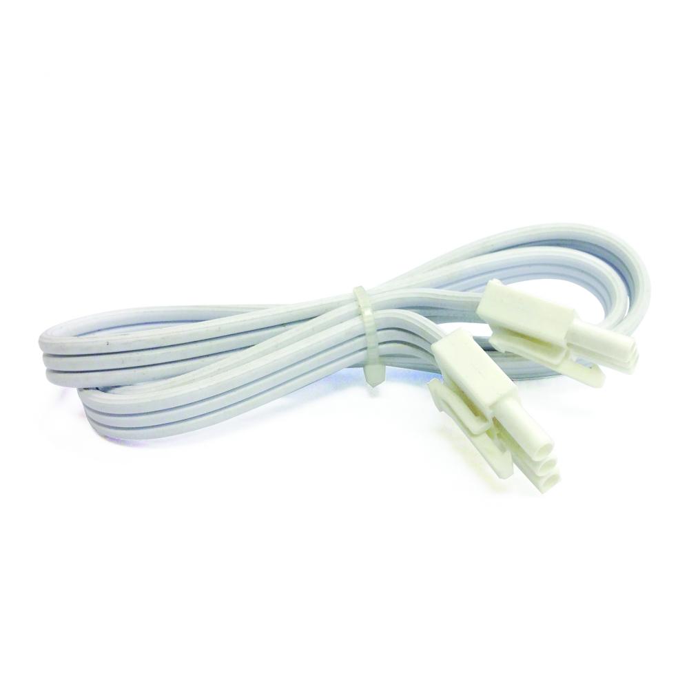 6" LEDUR Interconnect Cable, White