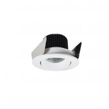 Nora NIOB-2RC30QWW - 2" Iolite LED Round Adjustable Cone Reflector, 10-Degree Optic, 800lm / 12W, 3000K, White