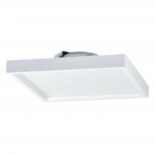 Nora NLOS-S62L30WW - 7" SURF Square LED Surface Mount, 1150lm / 14W, 3000K, White finish