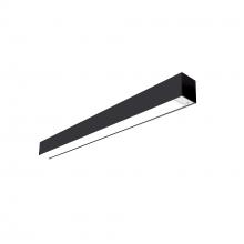 Nora NLUD-2334B/OS - 2' L-Line LED Indirect/Direct Linear, 3710lm / Selectable CCT, Black Finish, with Motion Sensor