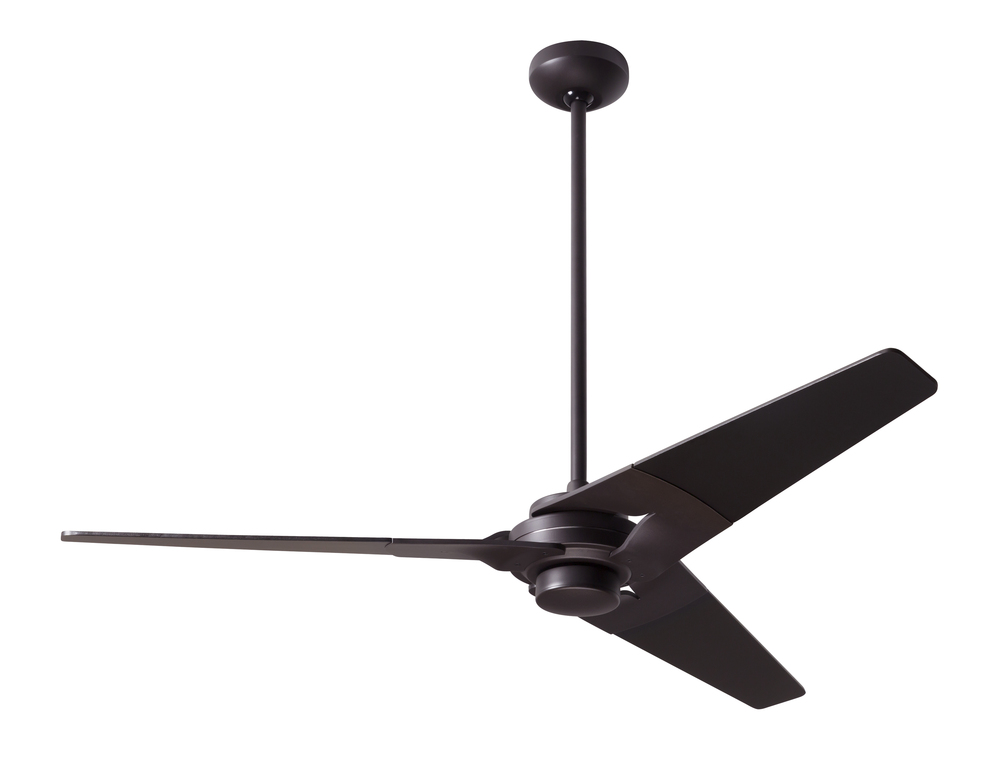 Torsion Fan; Dark Bronze Finish; 52" Maple Blades; 75W G9 Halogen (open); Fan Speed and Light Co