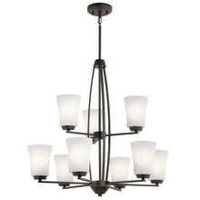 Kichler 44052OZ - Tao 9 Light Chandelier Olde Bronze®