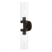 Livex Lighting 16172-07 - 2 Light Bronze ADA Vanity Sconce