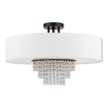 Livex Lighting 51098-92 - 5 Lt EBZ Ceiling Mount