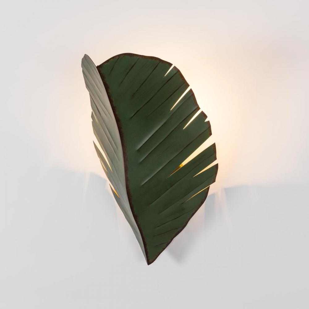 Banana Leaf 2-Lt Sconce