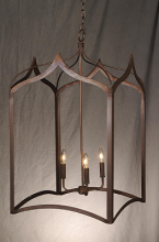 St. James Lighting SCH-MINI-T - St. James Hand Crafted Copper Gothic Cage