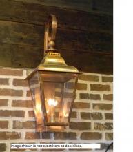 St. James Lighting BRUM-CW-D - Brunswick Copper Electric or Gas Lantern - Medium