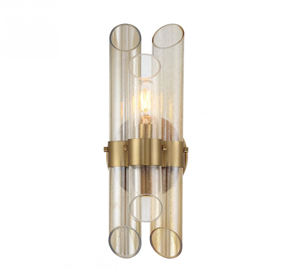 Biltmore 1-Light Wall Sconce in Warm Brass