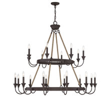 Savoy House 1-8601-20-32 - Sienna 20-Light Chandelier in Artisan Rust