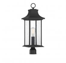 Savoy House 5-454-BK - Hancock 1-Light Outdoor Post Lantern in Matte Black