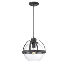 Savoy House 7-7201-1-89 - Pendleton 1-Light Pendant in  Matte Black