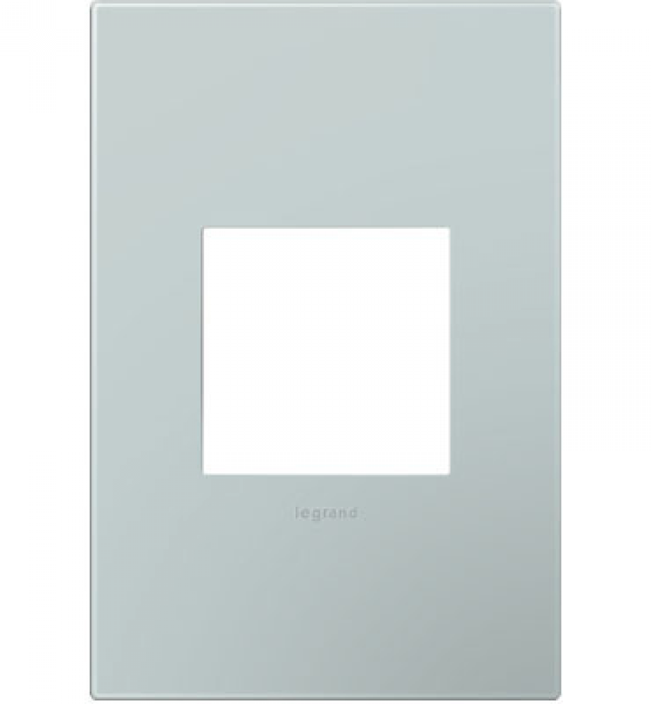 adorne? Pale Blue One-Gang Screwless Wall Plate