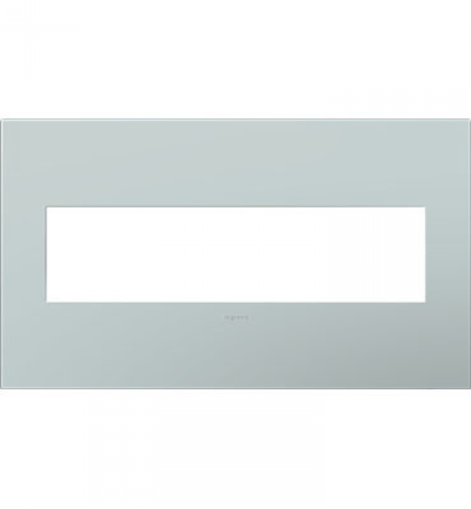 adorne? Pale Blue Four-Gang Screwless Wall Plate