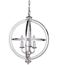 Craftmade 40133-CH - Berkeley 3 Light Foyer in Chrome