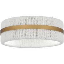 Quoizel QFL6220BRG - Maeve 2-Light Brushed Gold Flush Mount