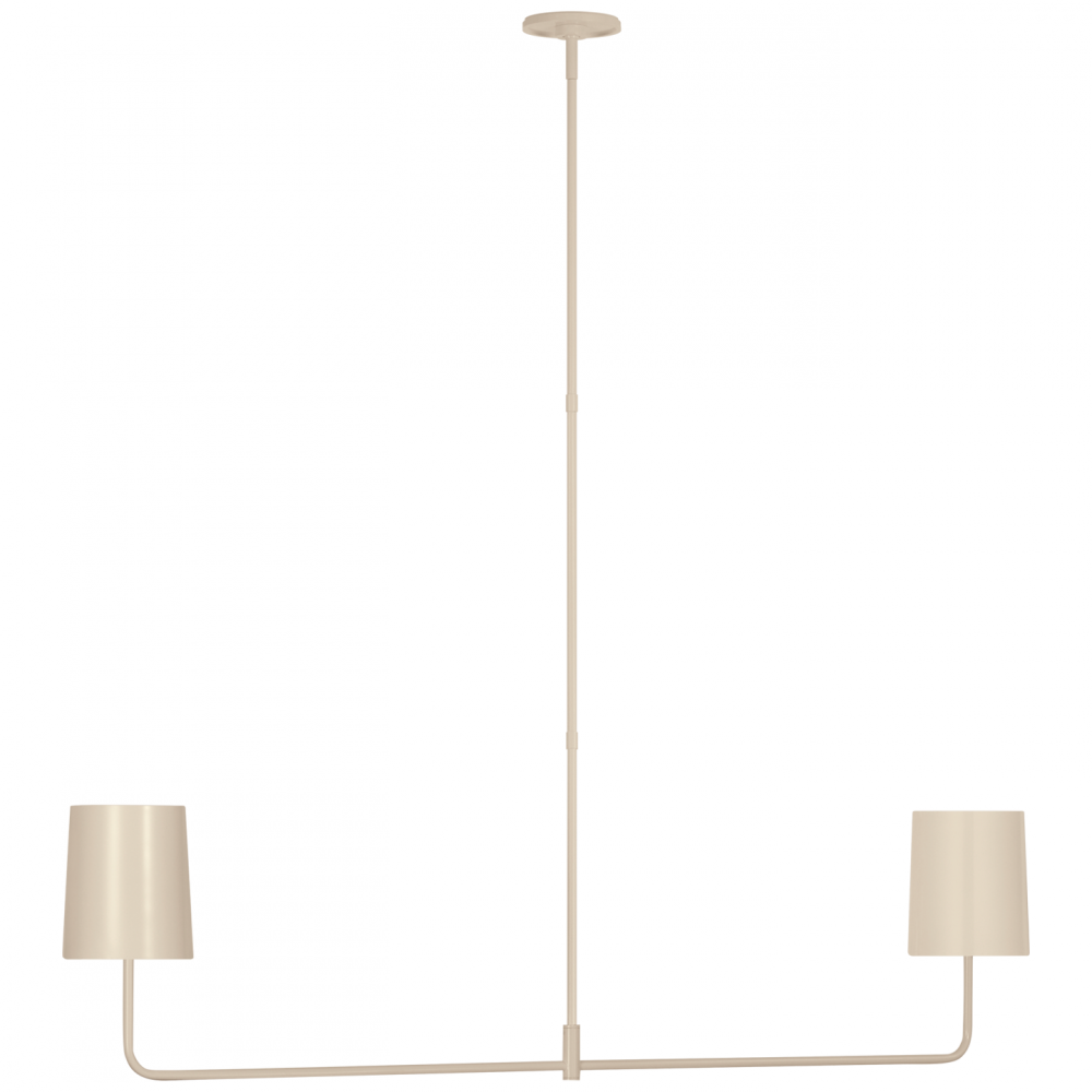 Go Lightly 54" Two Light Linear Chandelier