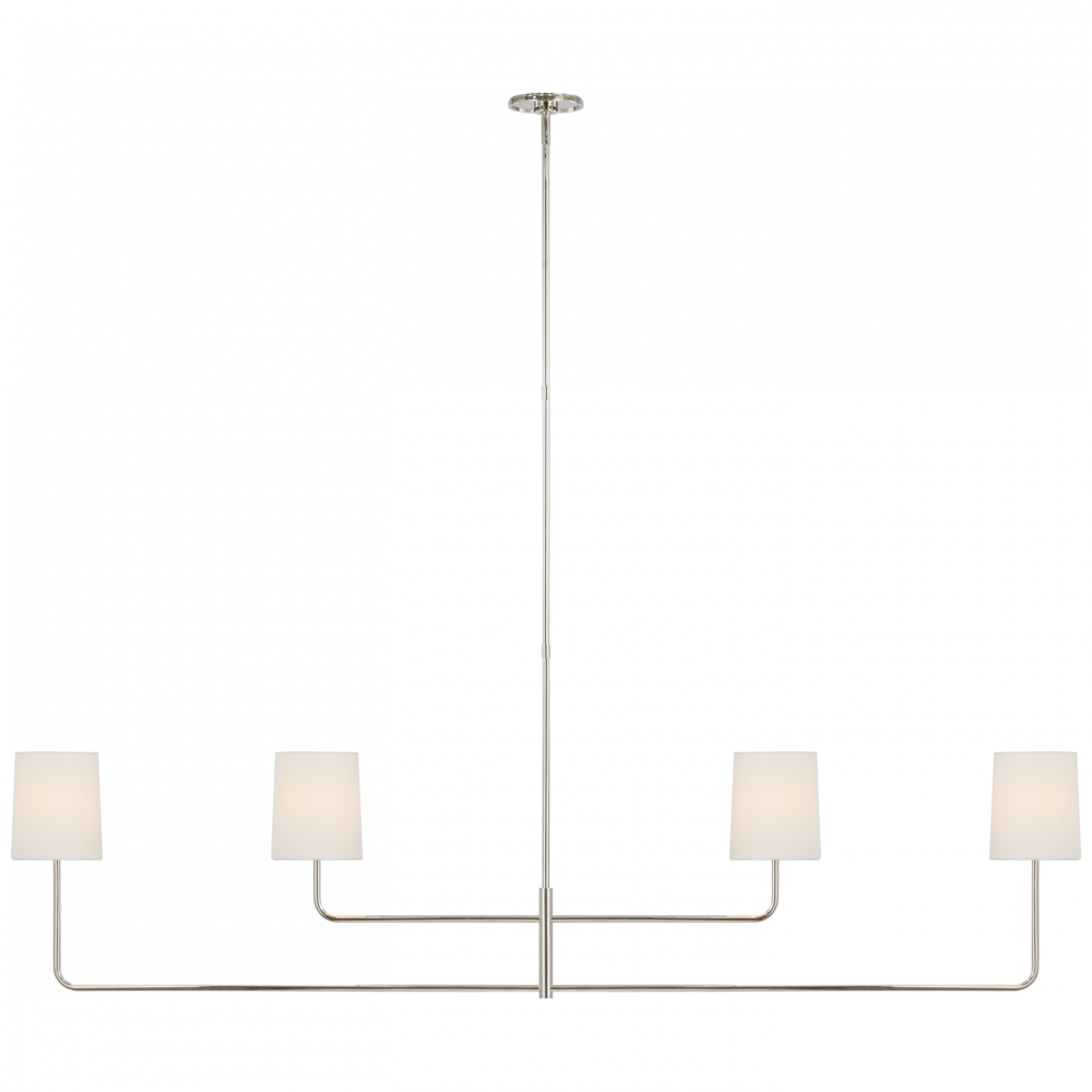 Go Lightly 70" Four Light Linear Chandelier