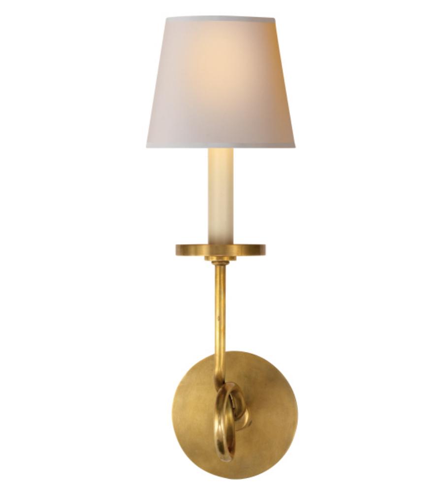 Symmetric Twist Single Sconce