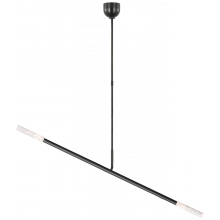 Visual Comfort & Co. Signature Collection KW 5597BZ-SG - Rousseau Large Articulating Linear Chandelier