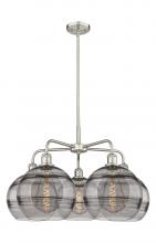  516-5CR-SN-G556-10SM - Rochester - 5 Light - 28 inch - Satin Nickel - Chandelier