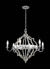  3124906-872 - Six Light Chandelier