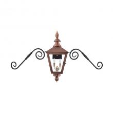 Primo Gas Lanterns CT-27E_MOU - Two Light Moustache Scrolls