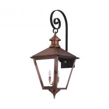 Primo Gas Lanterns SV-22E_TS - Two Light Top Scroll