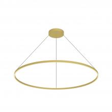 Kuzco Lighting Inc PD87760-BG - Cerchio 60-in Brushed Gold LED Pendant