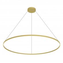 Kuzco Lighting Inc PD87772-BG - Cerchio 72-in Brushed Gold LED Pendant