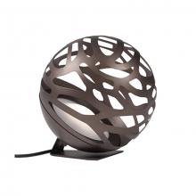 Kuzco Lighting Inc FL2514-BZ - LED Floor Lamp with Organic Shaped Laser Cut Metal Sphere Shade