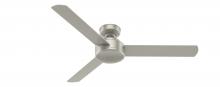 Hunter 50812 - Hunter 52 inch Presto Matte Nickel Ceiling Fan and Wall Control