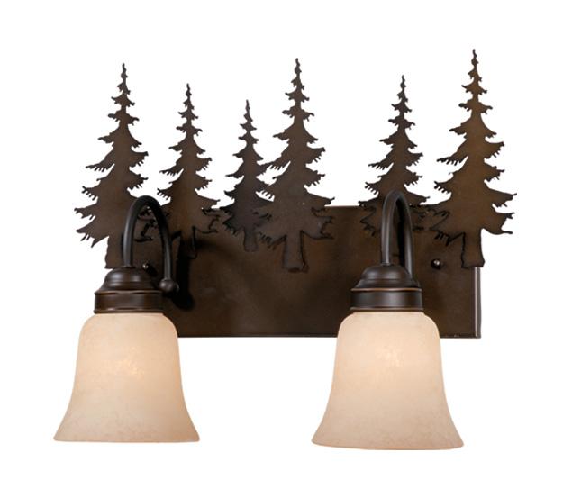 Yosemite 2L Tree Vanity Burnished Bronze