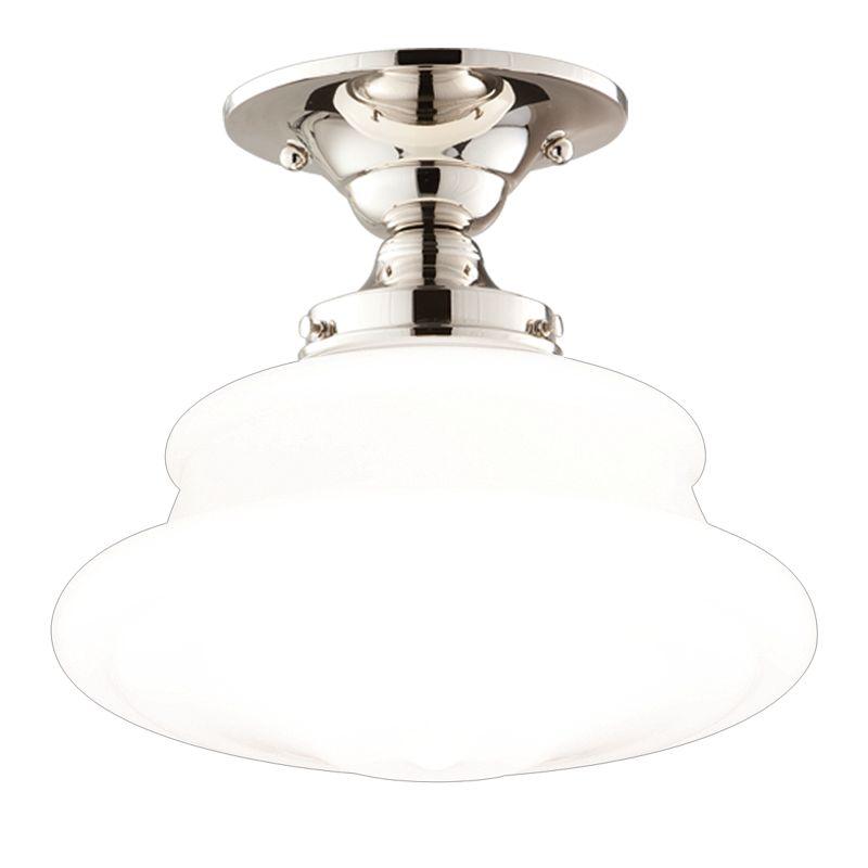 1 LIGHT SEMI FLUSH