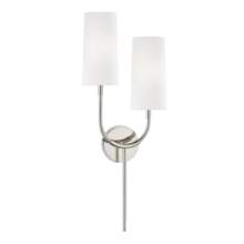 Hudson Valley 1422-PN - 2 LIGHT WALL SCONCE