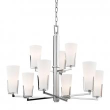  1809-PC - 9 LIGHT CHANDELIER