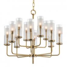 Hudson Valley 3925-AGB - 12 LIGHT CHANDELIER