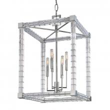 Hudson Valley 7118-PN - 6 LIGHT CHANDELIER