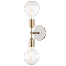 Mitzi by Hudson Valley Lighting H110102-AGB - Chloe Wall Sconce