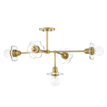 Mitzi by Hudson Valley Lighting H357805-AGB - Alexa Chandelier